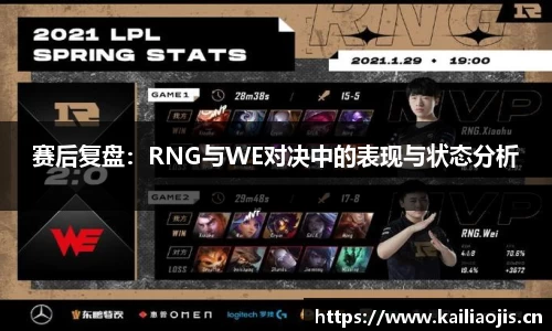 赛后复盘：RNG与WE对决中的表现与状态分析