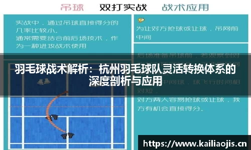 羽毛球战术解析：杭州羽毛球队灵活转换体系的深度剖析与应用